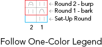 1 color in the round_corr